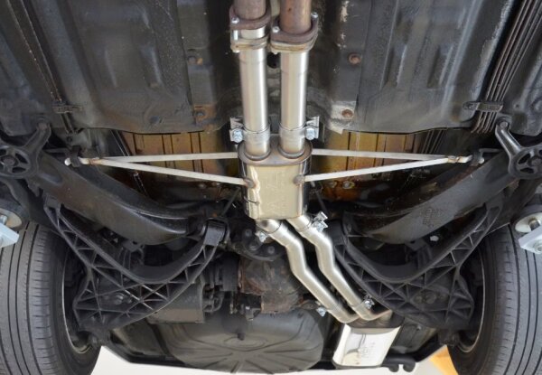 MEC Design Sportauspuff Mercedes W126 / C126 (V8) - OEM Optik