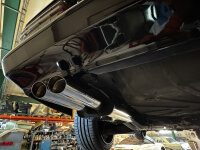 MEC Design Sportauspuff Mercedes W126 / C126 (V8) - 86mm...