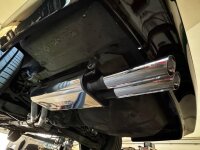 MEC Design Sportauspuff Mercedes W126 / C126 (V8) - 86mm AMG-Style