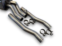 MEC Design Sportauspuff Mercedes W126 / C126 (V8) - 86mm AMG-Style