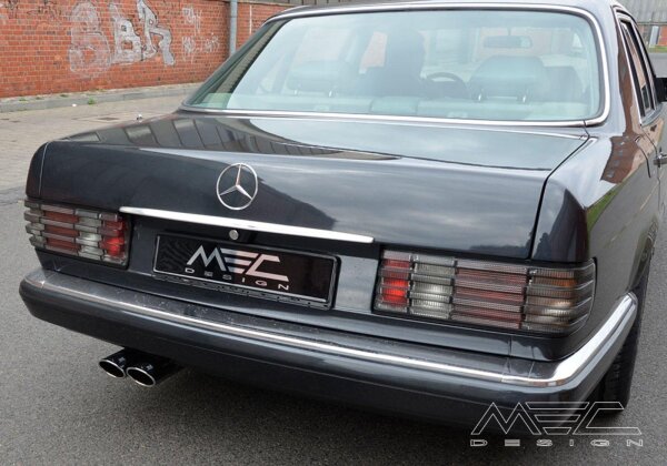 MEC Design Sportauspuff Mercedes W126 / C126 (V8) - 106mm