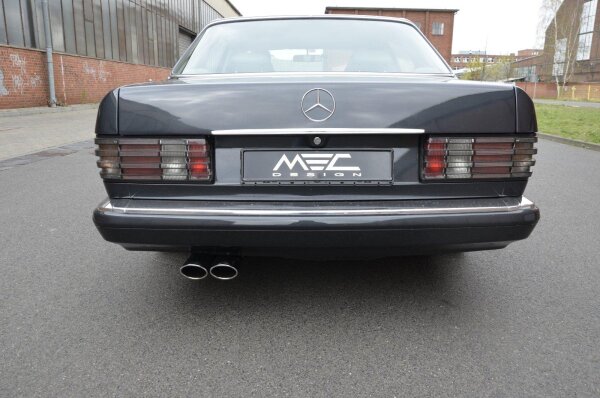 MEC Design Sportauspuff Mercedes W126 / C126 (V8) - 106mm