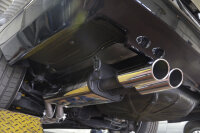 MEC Design Sportauspuff Mercedes W126 / C126 (V8) - 106mm