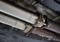 MEC Design Sportauspuff Mercedes W126 / C126 (V8) - 106mm