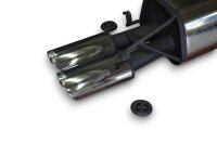 MEC Design Sportauspuff Mercedes W126 / C126 (V8) - 106mm