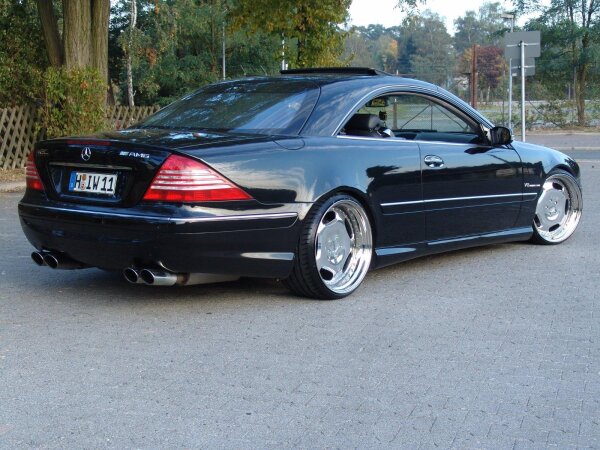 MEC Design 4-Rohr Sport-Auspuffanlage Mercedes-Benz W220 (S-Klasse)