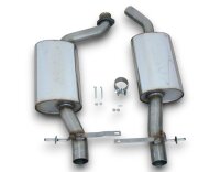 MEC Design 4-Rohr Sport-Auspuffanlage Mercedes-Benz W220...