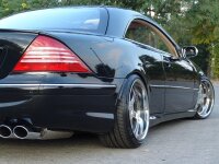 MEC Design 4-Rohr Sport-Auspuffanlage Mercedes-Benz W220 (S-Klasse)