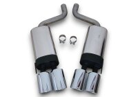 MEC Design 4-Rohr Sport-Auspuffanlage Mercedes-Benz W220...