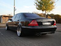 MEC Design 4-Rohr Sport-Auspuffanlage Mercedes-Benz W220 (S-Klasse)