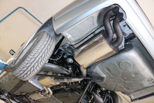MEC Design Sport-Auspuffanlage Mercedes-Benz W124