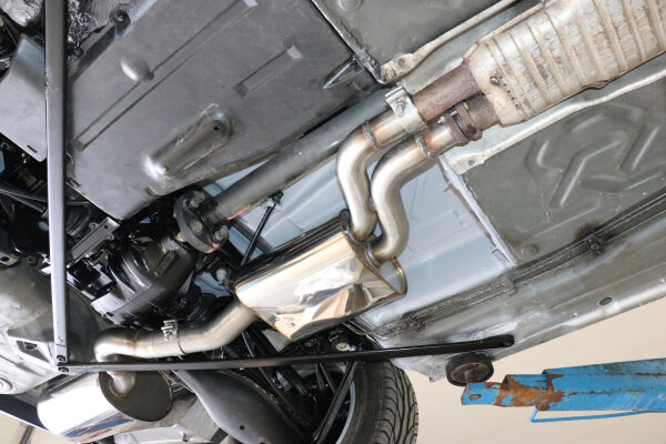 MEC Design Sport-Auspuffanlage Mercedes-Benz W124