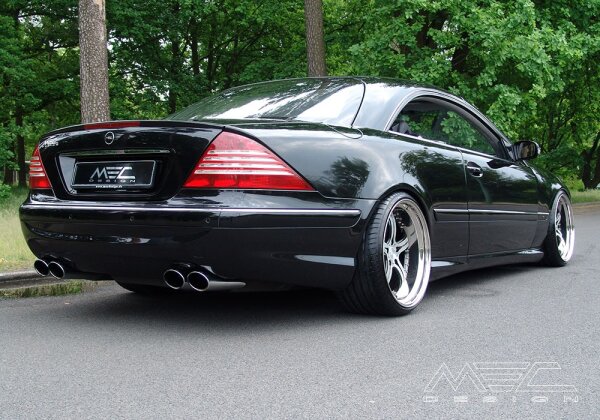 MEC Design 4-Rohr Sport-Auspuffanlage Mercedes-Benz C215 (CL-Klasse)