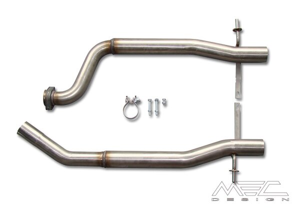 MEC Design 4-Rohr Sport-Auspuffanlage Mercedes-Benz C215 (CL-Klasse)