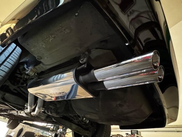 MEC Design Sportauspuff Mercedes W126 / C126 (6-Zylinder) - 86mm AMG-Style
