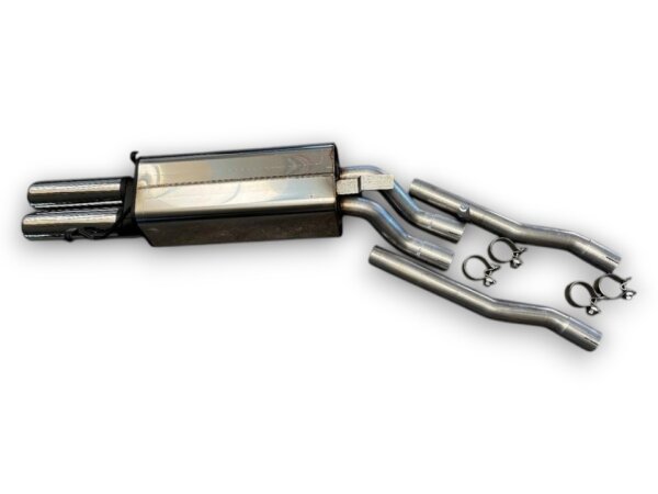 MEC Design Sportauspuff Mercedes W126 / C126 (6-Zylinder) - 86mm AMG-Style