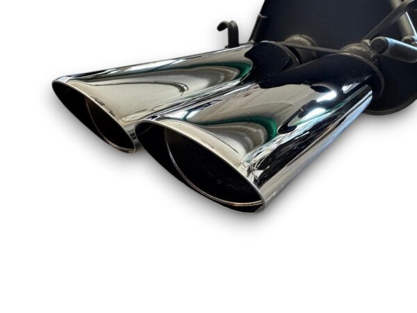MEC Design Sportauspuff Mercedes W126 / C126 (6-Zylinder) - 86mm AMG-Style
