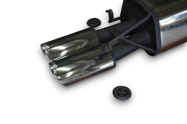 MEC Design Sportauspuff Mercedes W126 / C126 (6-Zylinder) - 106mm