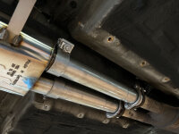 MEC Design Sportauspuff Mercedes W126 / C126 6-Zylinder - Daytona (EU Kat Version, 2x 86mm AMG-Style)